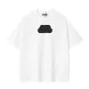 Nieuwe Heren T-Shirts Korte Mouw Tees Mannen Vrouwen Brief Logo Ciaga Afdrukken T-shirt Parijs Trend Designer Hoge Kwaliteit zomer Paar CJG2307159