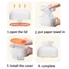 Tissue Boxes Napkins Nordic Striped Tissue Box Holder High Quality Toilet Paper Box Table Napkin Holder Car Tissue Paper Dispenser Home Decoration R230715