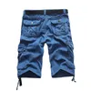 Мужские шорты груз мужчины Cool Colid Summer Cotton Fashion Casual Short Pants Clothing Commory Camo 230714