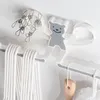 Cintres pince à linge collecteur balcon crochet vêtements cintre Clip multifonctionnel pliable support de rangement finition murale