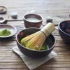 Kieliszki do wina 3 w 1 zestaw matcha bambus hargowanie ceramiczną miskę Tranditional herbaty domowe herbatę