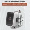 Draagbare Rf Laser Microneedling Acne Litteken Verwijdering Anti-Aging Huidverjonging Whitening Aanscherping Gezicht Lifting Mini RF Micro Naald machine