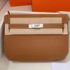 Damen-Clutch-Handtaschen, hochwertige Umhängetaschen, echtes Leder, doppelter Schultergurt, modische Buchstaben, schlichte Handtasche, mehrere Farben
