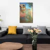 Högkvalitativ handgjord Claude Monet Oil Målning Rio Della Salute 03 Landscape Canvas Art Beautiful Wall Decor