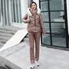 Women's Two Piece Pants Ski Suit Jackets And Set Pieces Loose Solid Color Waterproof Snow Suits Lady Winter Snowsuit