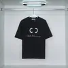 # 1 T-shirt firmata Casual MMS T-shirt con top a maniche corte con stampa monogramma in vendita abbigliamento hip hop da uomo di lusso taglia asiatica 054