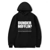 Herren Hoodies The Office TV Show Dunder Mifflin Männer Frauen Langarm Pullover Herbst Winter Sweatshirts Bequemer Baumwoll-Hoodie