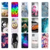 Do realme 8i Case 6.6 -calowy krzemion tylna okładka Oppo Realme8i Soft RMX3151 Telefon Bumper Fundda Capa capa etui