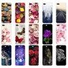 Kiselfodral för iPhone 7 8 Soft TPU Shell Cover Apple iPhone Plus Bag Funda Coque Etui Bumper Paiting