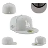 Marque en gros nouvelle lettre Snapback Hip Hop broderie coton plat fermé bonnets Flex Sun Cap mélange commande 7-8