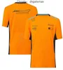 2023 Summer F1 McLarens T Shirts Formel One Round Neck Shirt Ny Team T-shirt Samma Custom