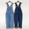 Men's Jeans Denim Overalls Dark Blue Light Role-playing Costumes Large Size For Men