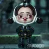 Scatola cieca POPMART SKULLPANDA Addams Family Series Blind Box Toys Anime Figure Doll Mystery Box Modello Kawaii per ragazze Cuore Regalo di compleanno 230715