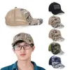 Bérets Casquette Armée Tactique Protection Cou Visage Chapeau De Camionneur Pêcheur À Sommet Pêche Baseball Drapeau Américain