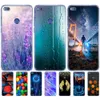 Capa de telefone para Huawei Honor 8 Lite Soft Tpu Silicone Back Cover 360 Full Protective Printing Clear Coque
