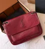 10A hochwertige Designer-Tasche für Damen, echtes Leder, Silberkette, Niki-Tasche, Einkaufstasche, Umhängetaschen, Umhängetaschen, Tragetaschen, Handtaschen, Geldbörsen, Rucksack mit Originalverpackung, 28 cm