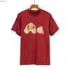 Herren-T-Shirt 2023 Shirs Shir Palms Palmangel Ciy Designer Limied Inkje Graffii Leer Prining Damen Sailboa Kurzarm-T-Shirts 5e6v