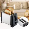 Bread Makers Household Automatic Baking Maker 750W Breakfast Machine Stainless Steel Electric Toaster For Sandwich Cooking Toast