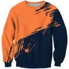 Heren Hoodies Sweatshirts Vlag Kunst Patroon Stijl Herfst In de uitverkoop Geen Hoed Overhemd Lange mouw Straat Cool Mode Kleding 230715