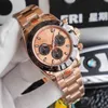 Luxury Ro-Lxx Watches Price Men's rostfritt stål hela automatiska mekaniska kalenderklockan med presentförpackning