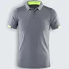 Herren Polos Schnelltrocknendes Sport-Poloshirt Custom Design Company Brand Print Stickerei Atmungsaktive Revers Kurzarm Tops S4XL 230715