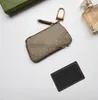 Designers Mini Wallet Fashion Womens Key Purses Mens KeyChain Ring Credit Card Holder Coin Purse Luxury M62650 M80879 Med Box Wallet Purse