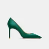 Kleid Schuhe Qualität Rote Seide Satin Frauen Sexy Pumps Braut Hochhackige Herbst Frühling Dünne Ferse Hochzeit Party Schuh Stilettos