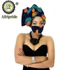 Vêtements ethniques couvre-chef africain chez les femmes accessoires de cheveux écharpe tête Turban dames chapeau Match impression masque S20H020216I