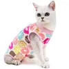 Dog Apparel PJS Puppy Cat Clothes Pajamas Jumpsuit Wrapped Belly Pyjamas Sterilization Suit Pet Clothing Overalls For Small Dogs Pug