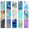 Für iPhone 11 Fall Silikon Weiche TPU Zurück Telefon Abdeckung Für Pro Max ElEvEn Etui Stoßstange Marmor Schneeflocke Winter Weihnachten