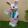 Easter bunny mascot costume Bugs Rabbit Hare fancy dress clothing Animated characters for part and Holiday celebrations3128