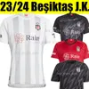 23/24 BESIKTAS Soccer Jerseys 2023 2024 NKOUDOU 120 Onvisary Rosier Montero Ghezzal W. Souza Ghezzal Home Away 3rd Football Shirts