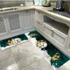 Dywany zwierzę słodkie mops psa drukowana flanelowa mata podłogowa wystrój łazienki dywan non dywan do salonu kuchnia
