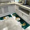 Fashion Europe Style Kitchen Floor Mats Washable Kitchen Rugs Anti Slip Bathroom Bath Carpet Home Decor Mat for Bedroom Living Room