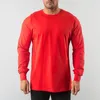 Męskie koszule 2023 Autumn Sport Fitness Tree koszulka Slim Fit Tops Ubranie męskie koszulka