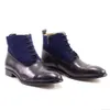 Mens 2365 Classic Classic Genuine in pelle Maplo Patchwork fatti con scarpe formali per uomini comodi stivali da abito di alta qualità