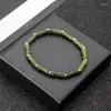 Strand Bamboo Bracelet Natural Olive Jade And Joint Expert Strings Everyday Versatile Ornaments Rope Weaving High