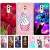 Voor Honor 6X Case Painted Silicon Soft TPU Back Phone Cover Huawei Honor 6x Fundas Volledige bescherming Coque Bumper Clear