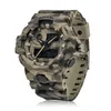 Nouveau Camouflage Militaire Montre SMAEL Marque Sport Montres LED Horloge À Quartz Hommes Sport Montre-Bracelet 8001 Hommes Armée Montre Étanche LY19300C