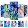 Per Realme X2 Pro Custodia da 6,5 pollici RMX1931 Cover posteriore in silicone per telefono Oppo X2Pro Paraurti Marmo Fiocco di neve Inverno Natale