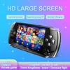 مشغلات اللعبة المحمولة X6 4.0 بوصة محمولة ألعاب محمولة وحدة التحكم 8G 32G PREINSTALLE 1500 GAMES Free Support TV Out Video Game Machine Player 230715