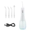 Equipamento de arte para unhas Produto de spa odontológico portátil irrigador oral sem fio inteligente limpador de dentes água Pro Flosser com ponta de jato limpo de dentes 230715