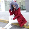 Camis 6xl 7xl Plus Size Women Parkas Big Fur Winter Hooded Long Down Jacket女性コート厚い暖かい冬のジャケット女性2023 NEW