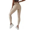 Damen-Leggings, solide, hohe Spandex-Qualität, bequeme Freizeit, Damen-Yoga-Kleidung, Frühling, Sport, weich, schlank, Damenbekleidung