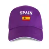 Ball Caps 2023 Spain Men Baseball Cap Flag Tops Mans Man Spanish