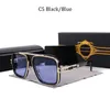 Fashion design Vintage Square Women's Sunglasses Sunglasses Luxury Gold Frame Sunglasses UV400 Gradual Change LXN-EVO DITA