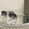 DITA SUN SUN CLASSES Men Designer Dita Flight 006 Metal Gold Plated Frame Business Sport Style Gradient Soczewki Oryginalne pudełko 706