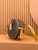 M45647 BOITE CHAPEAU SOUPLE Round cake handbag designer bag Genuine leather shoulder bag crossbody package evening bags
