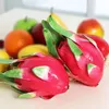 Party Decoration Simulation Dragon Fruit Model Tropical Resin Fake Props Artificial Home Kitchen Accessories Kids Toys2354