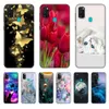 För Samsung Galaxy M30s Case Soft TPU Silicon Back Phone Cover för M 30S SM-M307 Bumper Fundas Black TPU Case